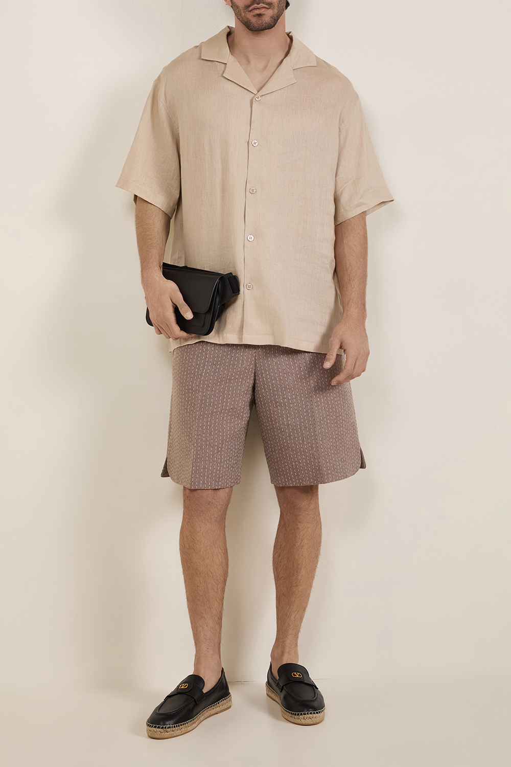 מכנסי ברמודה מחוייטים FENDI